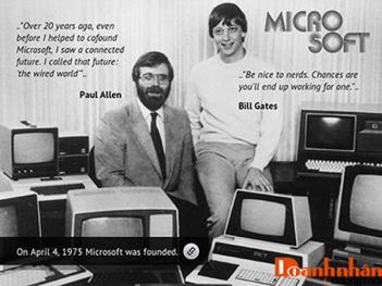 Tại sao Bill Gates lại đặt tên hãng là Microsoft - Doanh nhân đương thời