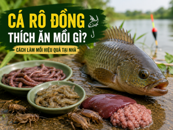 Cá rô đồng thích ăn mồi gì nhất và cách làm mồi tại nhà đơn giản