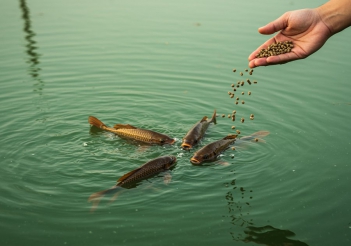 Cá sặc bướm ăn gì trong tự nhiên và thức ăn cho cá nuôi ở ao hồ