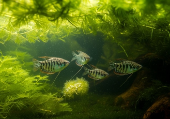 Cách ép cá sặc cẩm thạch lên màu sáng và sống khỏe mạnh