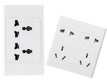 Cấu tạo ổ cắm 3 chấu: ổ điện 3 chấu tròn và chéo khác gì nhau