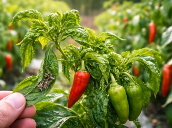 Cây ớt bị xoăn đọt lá non phải làm sao để tránh lây lan