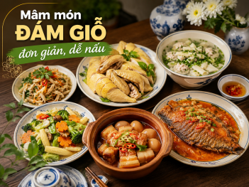 Cách nấu các món đám giỗ đơn giản ai cũng làm được