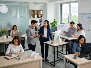 Giúp quản lý biết giao việc thay vì tự làm