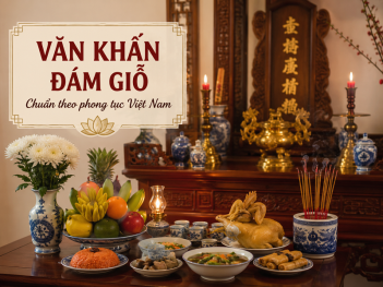 Bài văn khấn đám giỗ chuẩn theo phong tục Việt Nam