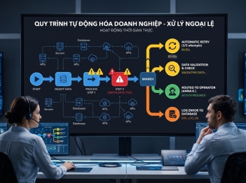 Cách xử lý ngoại lệ trong tự động hóa