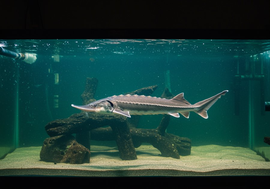 điều kiện nuôi cá tầm