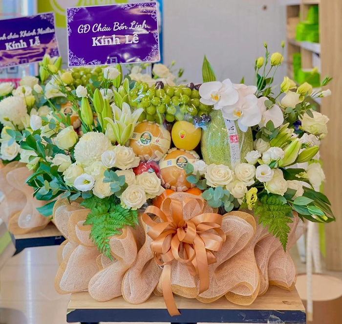 lễ vật giỏ trái cây trong văn hóa Việt