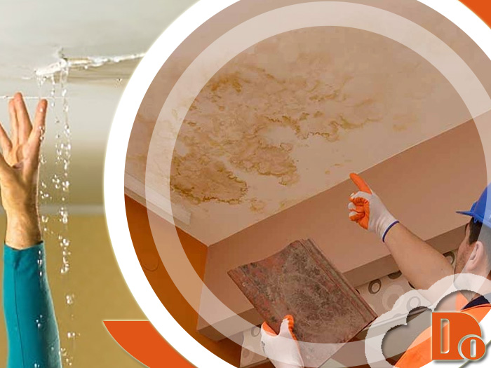 nhà vệ sinh bị thấm nước xuống tầng dưới