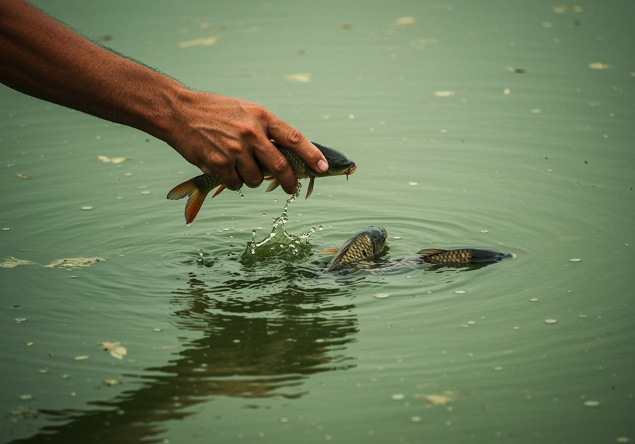 nuôi cá chép ruộng