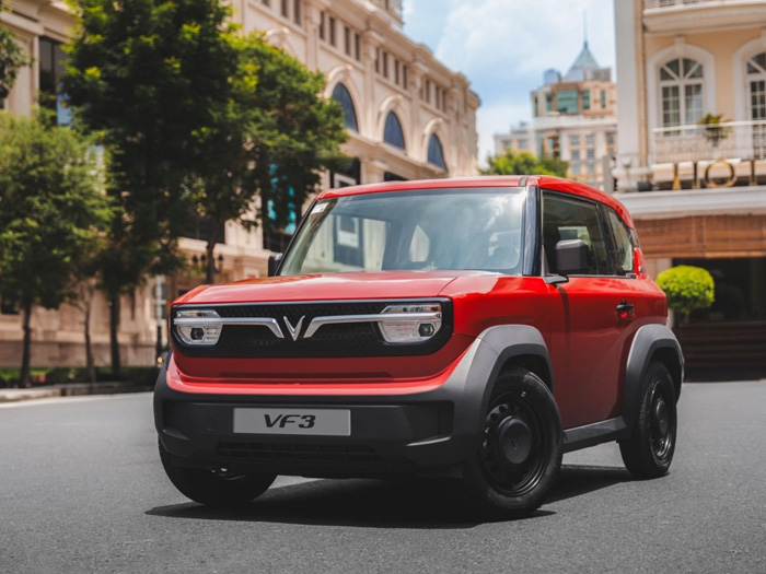 xe Vinfast VF3 nặng bao nhiêu kg