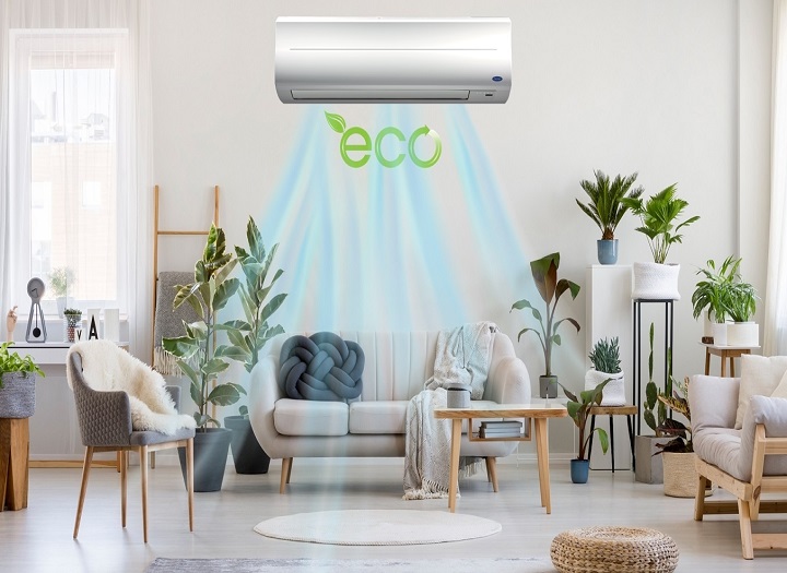 bật chế độ eco máy lạnh liên tục